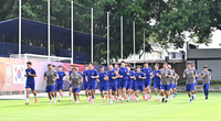 [포토]중요한 첫 경기 앞둔 축구대표팀