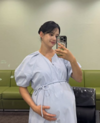 ‘출산 임박’ 남보라…만삭 D라인에 ‘턱선은 그대로’
