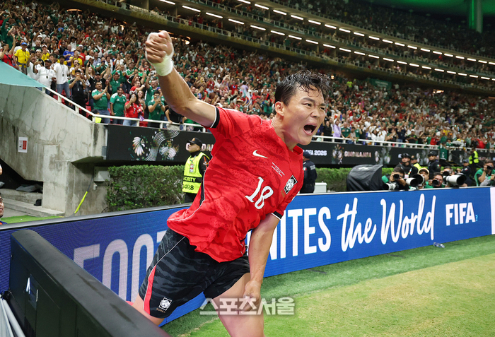 [포토]오현규, 역전이다!