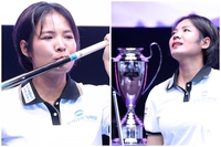 ‘안보면 손해’ 스롱 피아비의 우승 세리머니...누구나 “이 맛에 당구 열심히 치는거죠!”