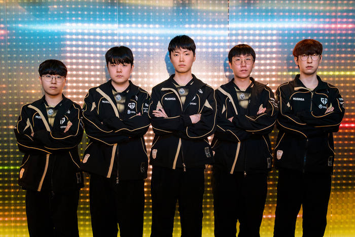 ‘진출전 전승 DNA 살아있네’…젠지, 한타 집중력 앞세워 T1에 1세트 압승 [로드 투 MSI]