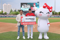 ‘5월 무패 2홀드’ KIA 최지민, 금호타이어 월간 MVP 선정