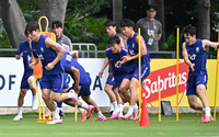 [포토]축구대표팀, 멕시코전을 향해!