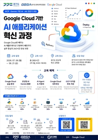 경과원, AI 전문인력 양성 교육생 60명 모집