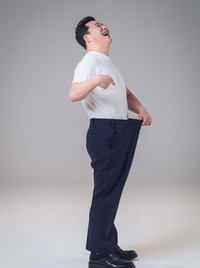 105kg→78kg 감량한 윤정수, 신혼여행 사진 보니…“이게 같은 사람?”