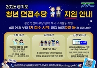 경기도, 24일부터 한달 간 ‘청년 면접수당’ 1차 모집