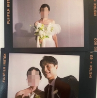 ‘나솔’ 28기 경수 장가간다…아내와 웨딩사진