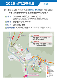 ‘전국 자전거인의 성지’ 인제군, 2026 설악그란폰도...20일 5천여 라이더의 질주 시작