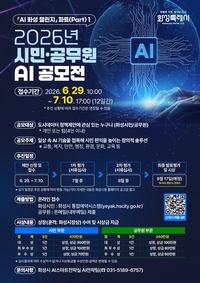 화성시, ‘시민·공무원 AI 공모전’ 진행