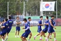[포토]멕시코와의 결전 준비하는 홍명보 감독