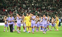 [포토]멕시코에 0-1 석패한 한국