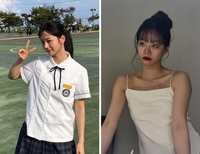 ‘뱃살 논란’ 혜리, 말 대신 사진으로 증명...날씬 교복핏에 팬들 ‘깜짝’