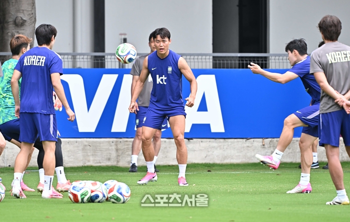 [포토]훈련하는 오현규