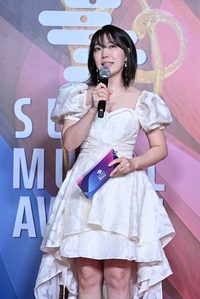 [포토] 서울가요대상 레드카펫 MC는 하지영