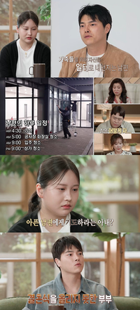 ‘야너두 부부’ 남편 “아내, 아프다는 말에 ‘교회가서 기도하라’고”(‘결혼 지옥’)
