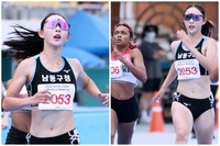 [리뷰n영상]인천남동구청 전유림, 코리아오픈 국제육상 200m 은메달...경기 후 우승자와 악수 나누며 훈훈!