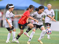 [포토] 전북풋볼WFC 이주하 ‘수비에 막히고 말았어’