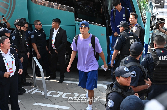 [포토]조규성, 남아공전 열리는 몬테레이에!