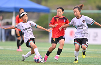 [포토] 전북풋볼WFC 양다빈 ‘수비 사이로 킬패스’