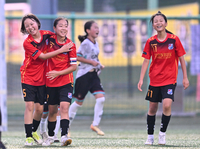 [포토] 전북풋볼WFC 최리온 ‘나도 골 넣었어’