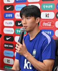 [포토]이한범, 남아공전 무조건 이긴다!