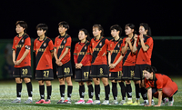 [포토] 로봇고, 승부차기 끝에 현대고(여)에 패해 준결 진출 좌절