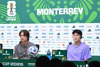 [포토]남아공전 공식 기자회견하는 홍명보 감독