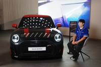 코오롱 모터스, MINI JCW 브랜드 앰배서더로 삼성라이온즈 김지찬 발탁