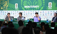 [포토]남아공전 하루 앞두고 출사표 밝히는 홍명