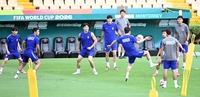 [포토]남아공전 준비하는 축구대표팀