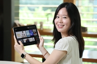 아이패드→TV 변신…LGU+, 세계 최초 IPTV 서비스 출시