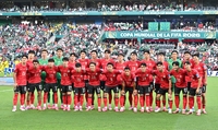 [포토]남아공전 치르는 한국 축구대표팀