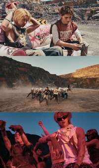 세븐틴 V8, 사막 달구는 강렬한 군무 ‘청춘의 혈기’