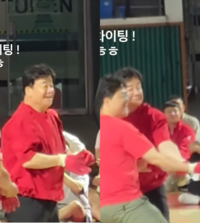 ‘59세’ 백종원, 아이 운동회서 줄다리기 포착…“아빠 화이팅”