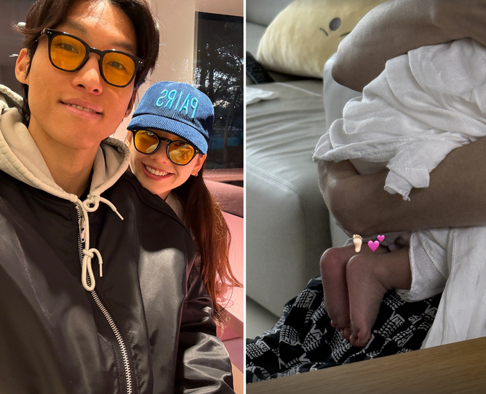 국대 GK김승규, 월드컵 마치고 돌아온 품엔…딸과 첫 만남 ‘뭉클’