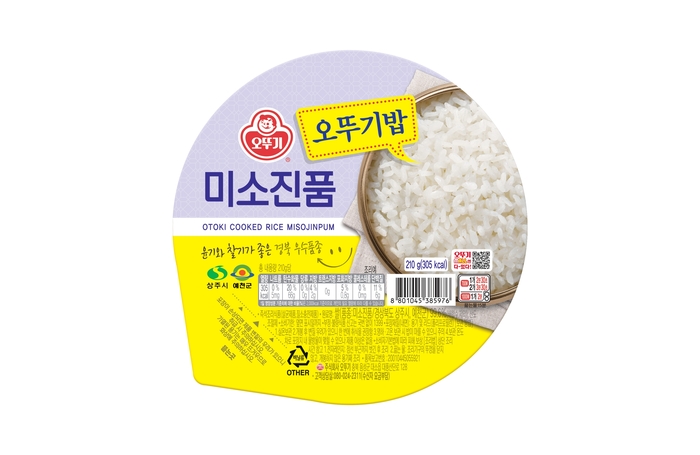 상주·예천 대표 품종 담았다… 오뚜기 , '미소진품' 즉석밥 출시