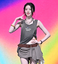 [포토] 아이들 슈화 ‘볼 콕’