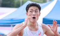 [클로즈UP] ‘본인도 깜짝 놀란’ 김주호, 남자 400m 허들 역대 2위 기록으로 우승...백제왕도 익산 2026 육상