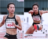 ‘이 악물고 전력질주’ 고은빈, 익산대회 여자 7종 우승...멋진 허들 경기 장면 [SS리플레이]