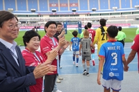 이상일, 11일 민선 9기 취임 후 첫 용인FC 홈경기 관람