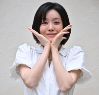 [포토] 차주영, 행복가득한 꽃받침