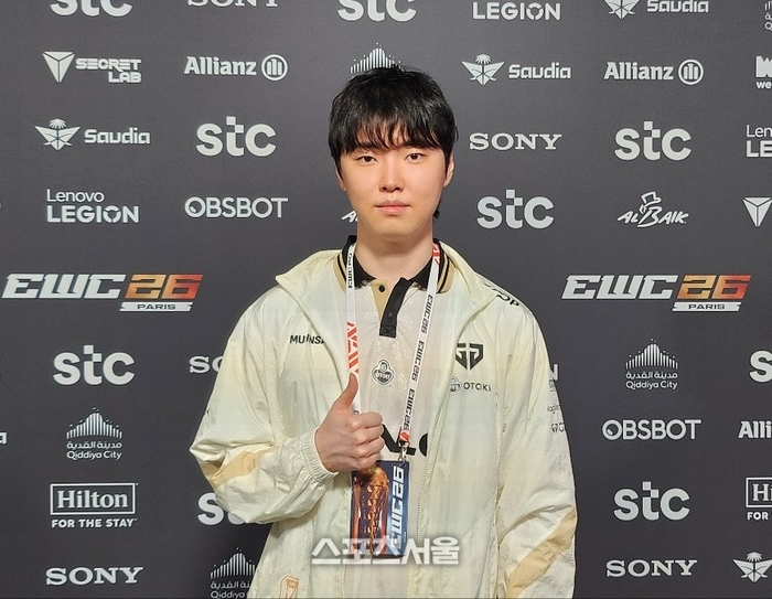 “부담? 전혀 없다”…‘쵸비’의 여유, 디펜딩 챔피언 젠지 EWC 8강 직행 [SS스타]