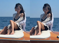 비키니 입고 대만 모델 카이 품에 안긴 제니, 신곡 뮤비 속 설렘 지수 폭발