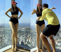 ‘47세라고?’...장영란, 감탄 부르는 수영복 자태