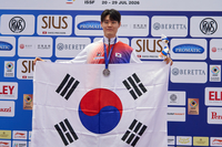 사격 홍수현, 항저우 월드컵 10m 공기권총 男개인전 ‘銀’…혼성단체 이어 개인전도 메달