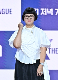 [포토]노희영, ‘엑스 더 리그’ 파이팅!