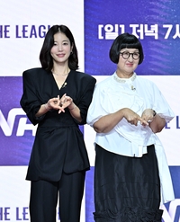 [포토]‘엑스 더 리그’ 한국팀의 기은세와 노희영