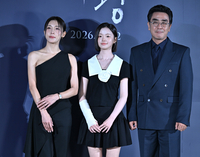 [포토] 하지원-김시아-류승룡 ‘가족으로 만났어요’