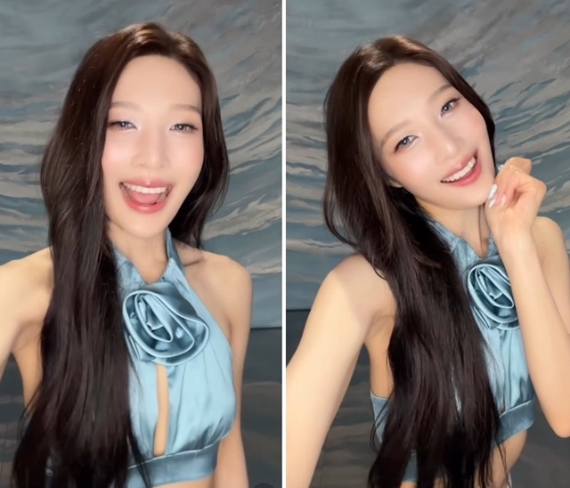 “뼈말라 됐네” 조이, 한 줌 허리에 선명한 어깨뼈...직접 밝힌 ‘혈당 다이어트’