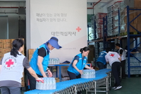 상미당홀딩스, 폭염 취약지역에 생수 2만5500개 지원